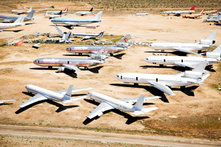 Illustration for article titled The Ten Most Unbelievable Airplane Junkyards In The World
